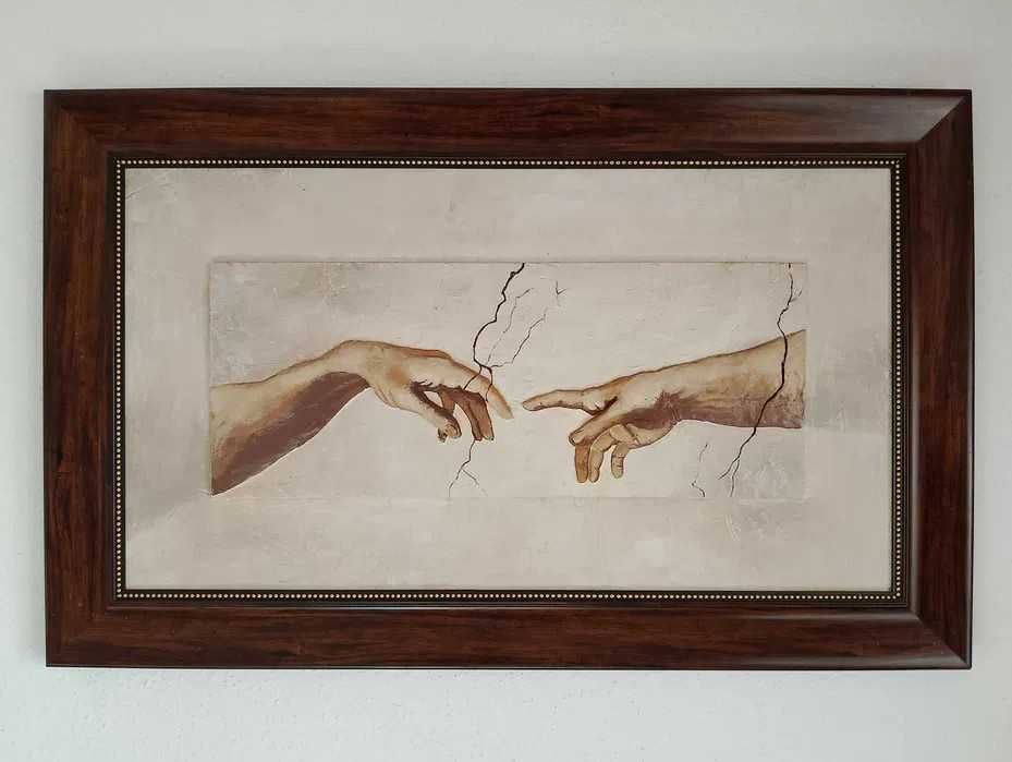 Michał Anioł ,, Dotyk Boga,,