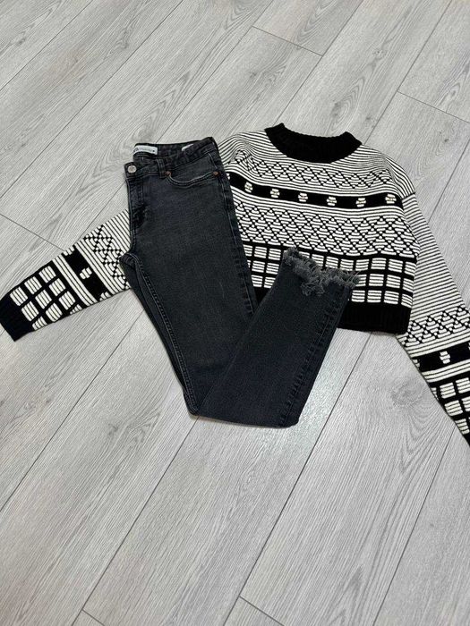 Жіночі джинси скіні Zara р. 25 стан нових