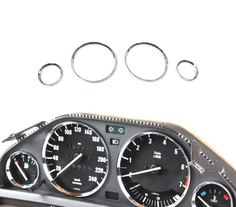 AROS QUADRANTE CROMADOS PARA BMW SERIE 3 E30 M3