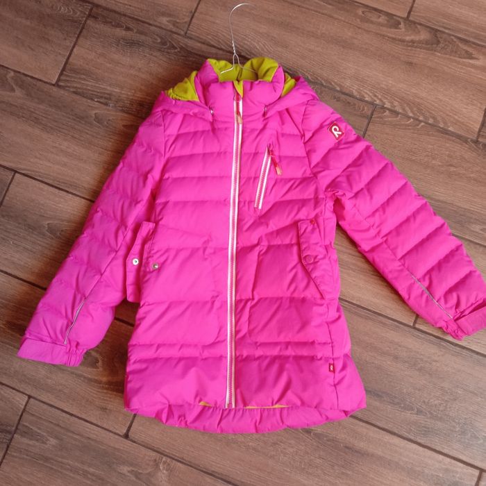 Продам дитячу зимову куртку 128 Reima рейма для дівчинки