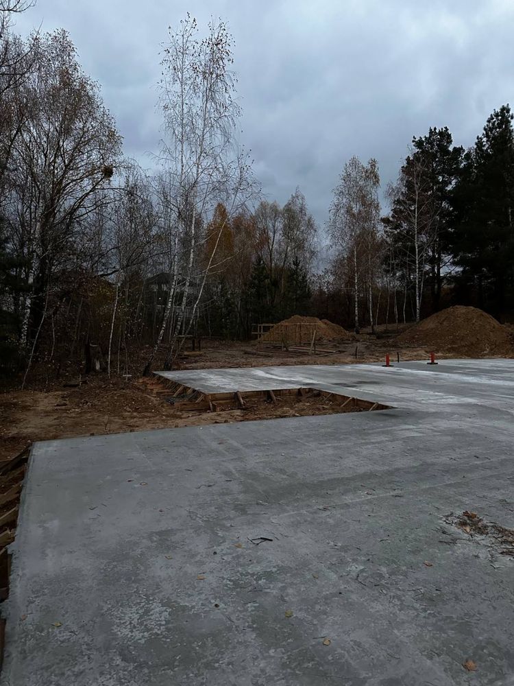 Будівництво фундаментів Гореничі