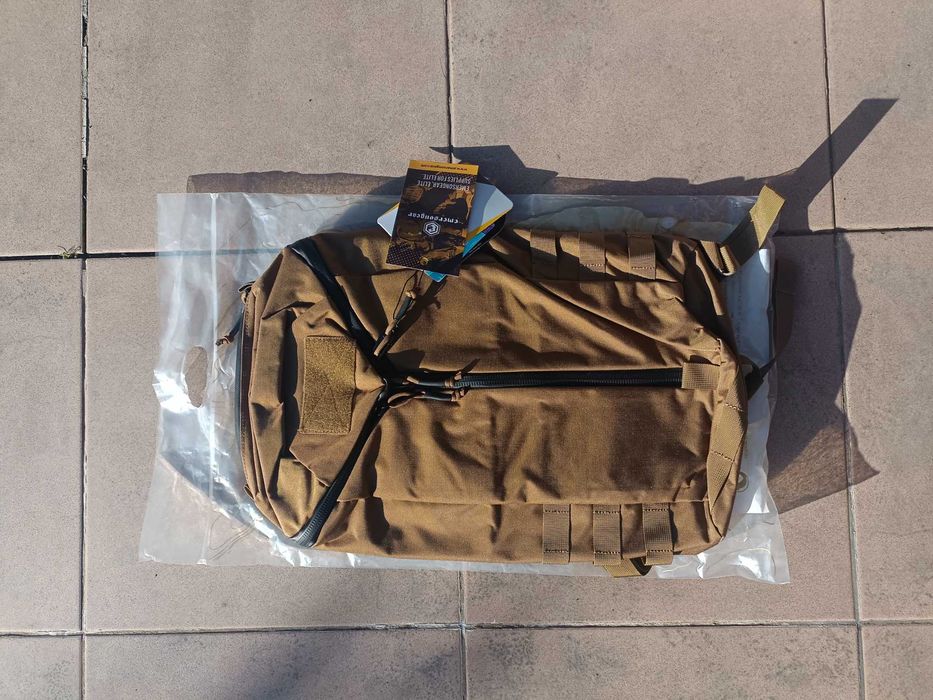 Pojemny plecak taktyczny outdoorowy Emerson Gear Y ZIP 20L Coyote Bro