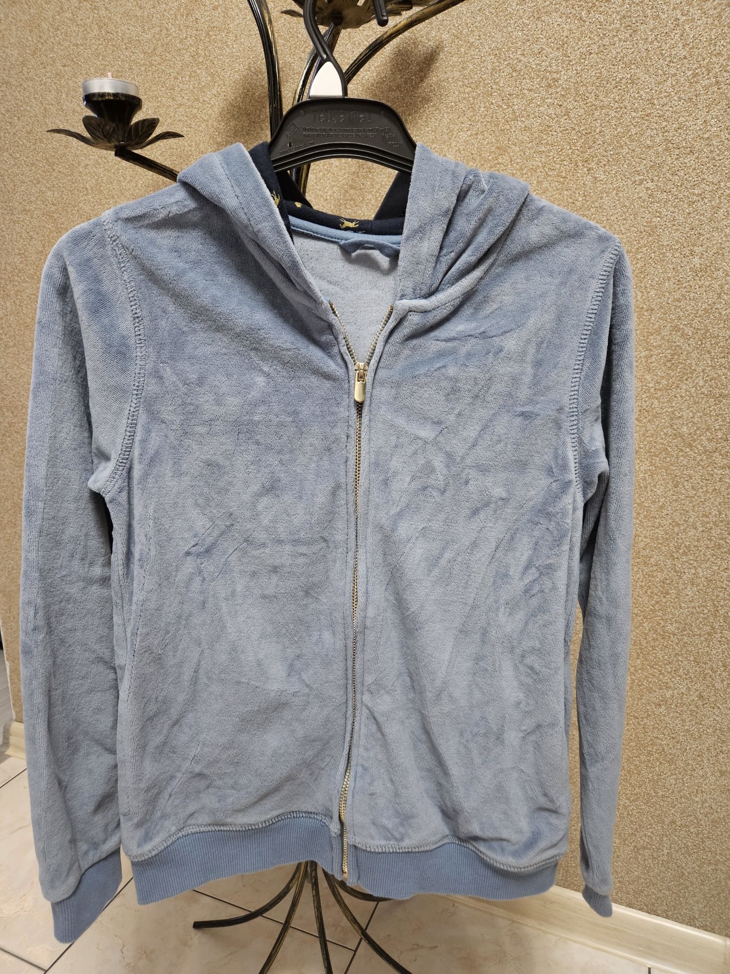 Bluzy dresowe dziewczęce 152/158 - 2 sztuk.