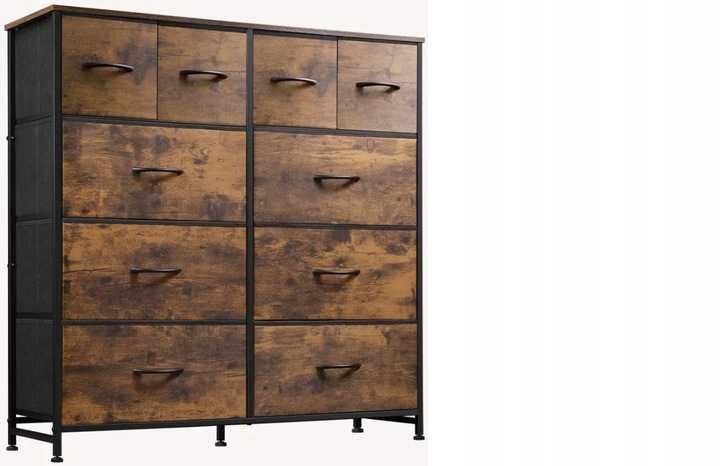 Minimalistyczna duża komoda industrialna komoda z szufladami loft 99