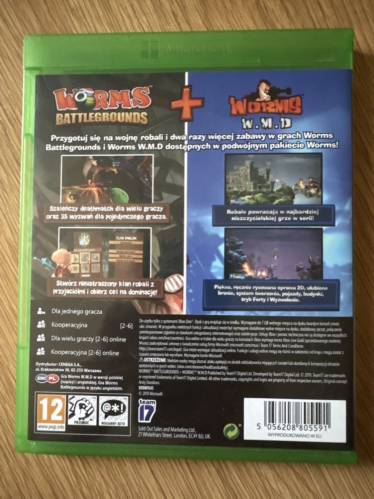 Worms Battlegrounds + Worms W.M.D