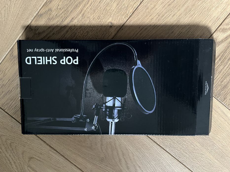 Lanespelare uchwyt na mikrofon ikea + filtr POP