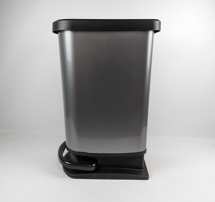 Kosz na śmieci do kuchni na odpady z pedałem i pokrywką Rotho Paso 50l