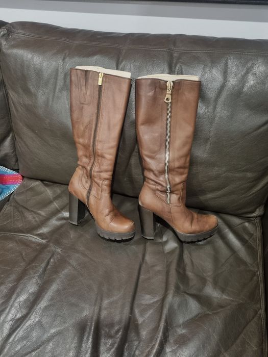 Botas em pele  n36