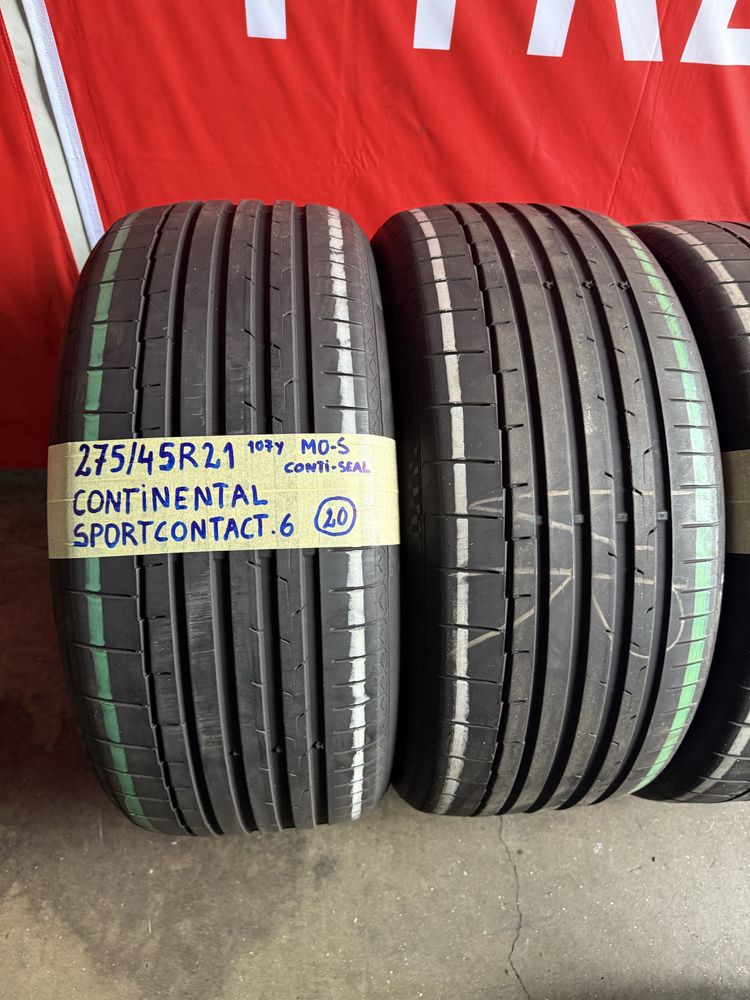 Pneus 275/45/21 + 315/40/21 Todos continental