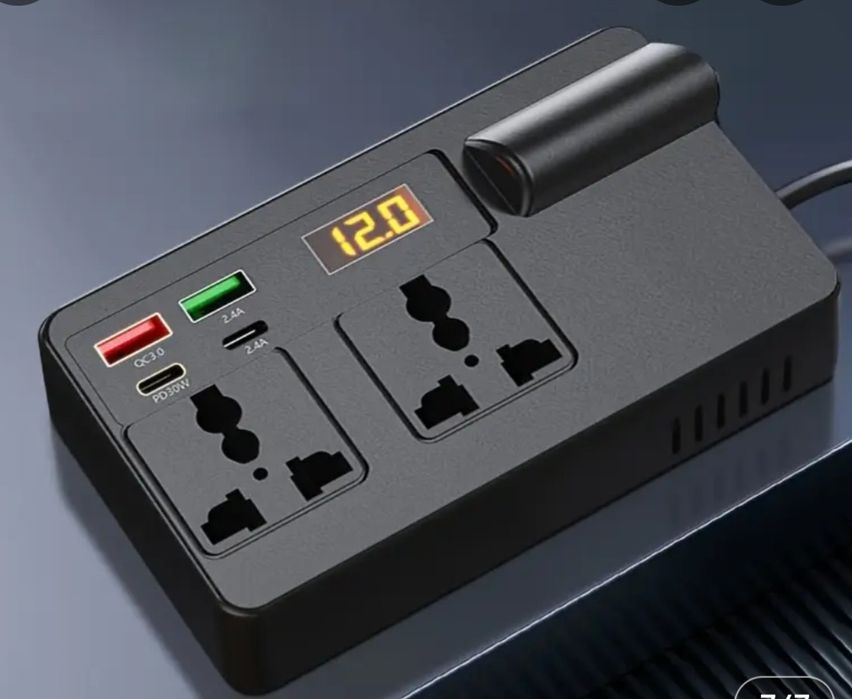 Автопреобразователь 12/24В на 220В