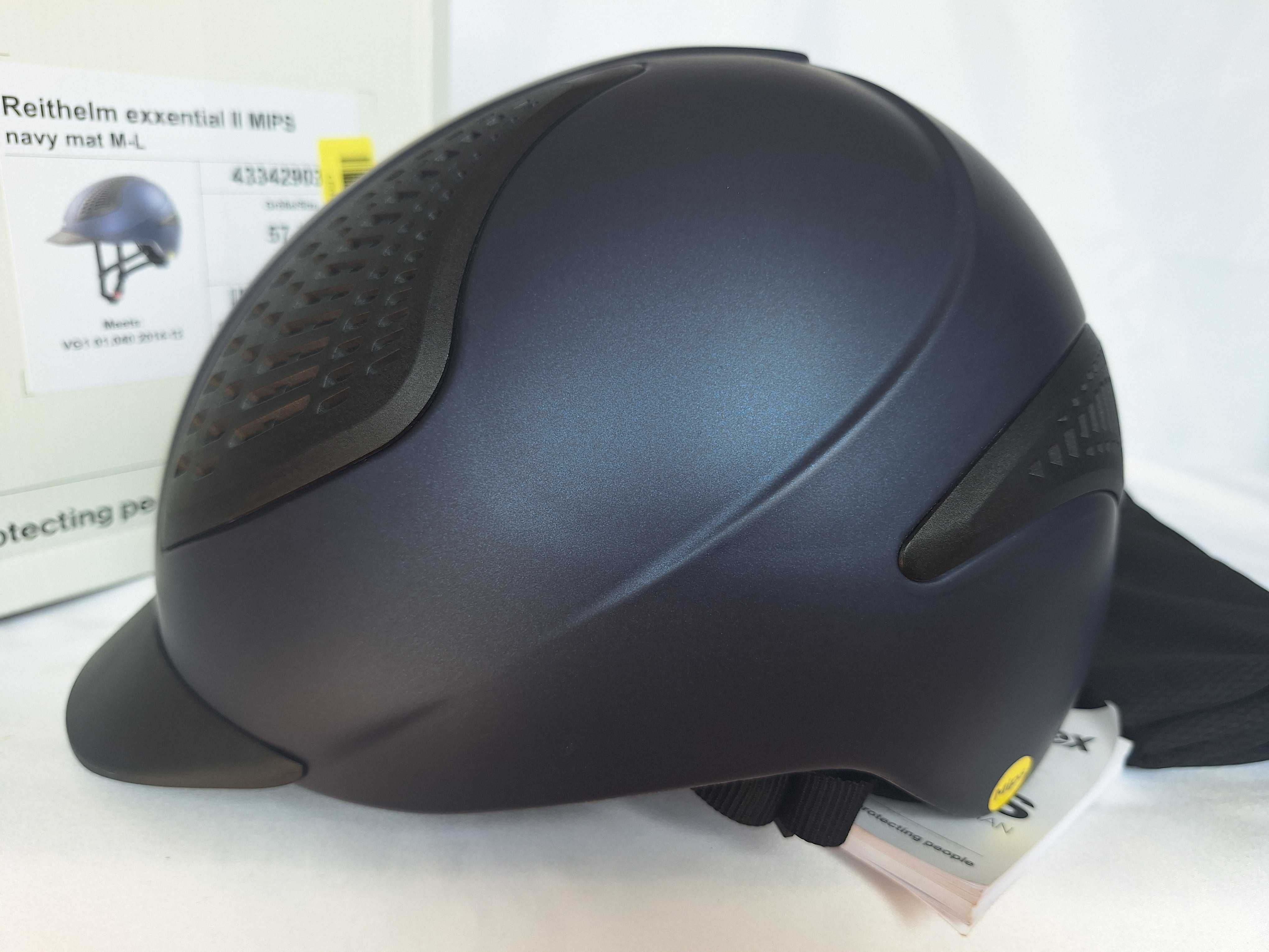 Kask jeździecki toczek Uvex Reithelm Exxential II Mips M/L 57-59cm