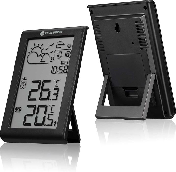 Bresser Radiowa stacja pogodowa z czujnikiem zewnętrznym Meteo Temp W