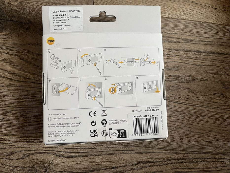 Відеовічко Yale 500 для дверей