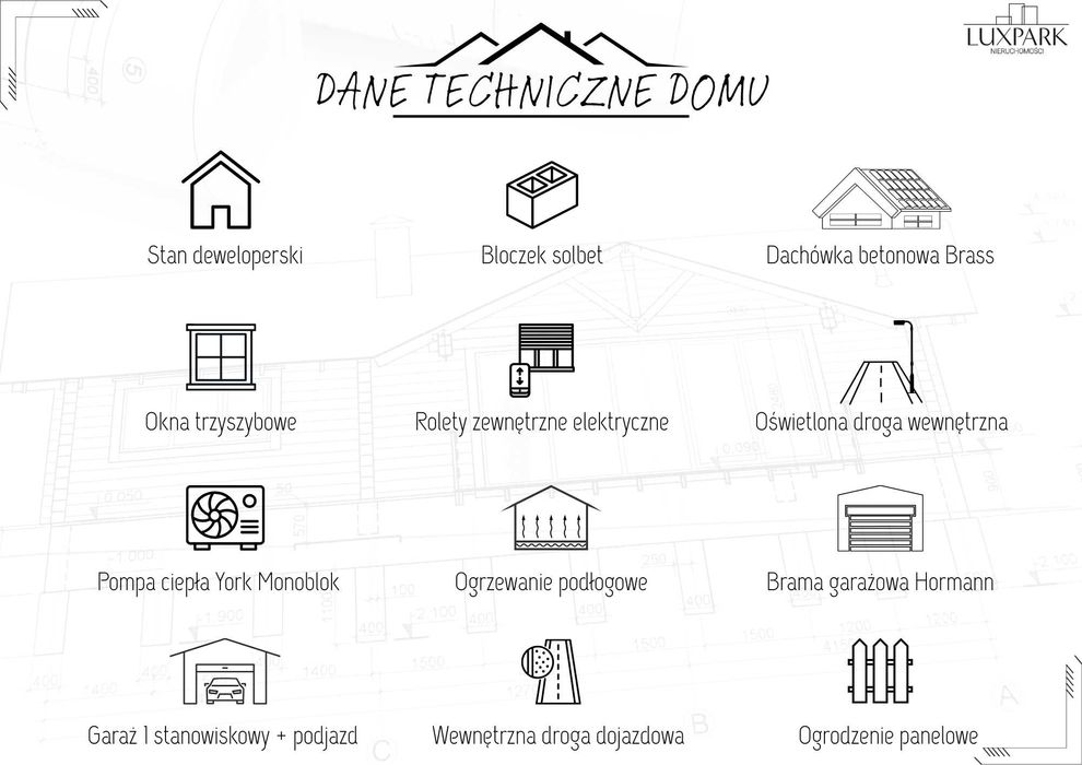 Dom 120 m² + garaż | Osiedle Dębowe | Skwierzyna | STAN DEWELOPERSKI