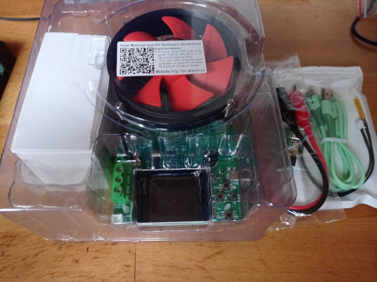 Bluetooth тестер, Atorch DL24 USB навантаження 150Вт 200В 20А