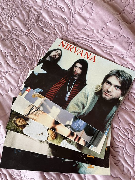 Nirvana pocztówki kolekcjonerskie