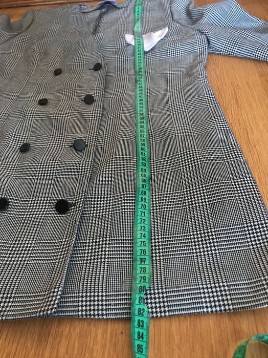 Жакет HERMANN LANGE COLLECTION в клітинку піджак розмір 46 наш