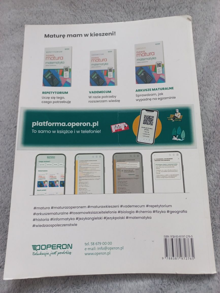 Matematyka rozszerzona repetytorium operon