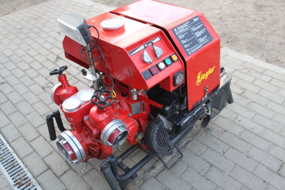 Motopompa Pompa Strażacka ZIEGLER Nawadnianie Deszczownia 800L/8bar