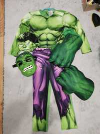 Kostium przebranie Hulk rękawice maska