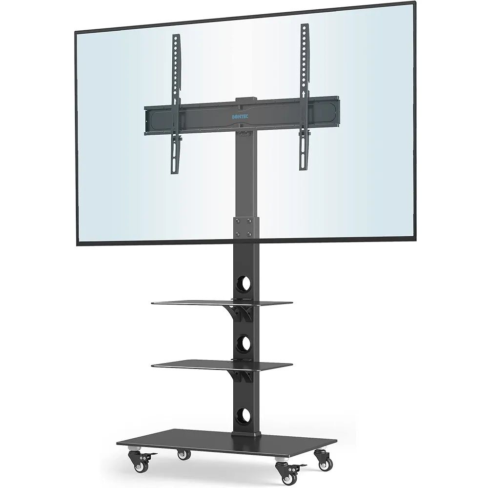 Stojak pod telewizor BONTEC z kółkami do ekranów plazmowych/LCD/LED