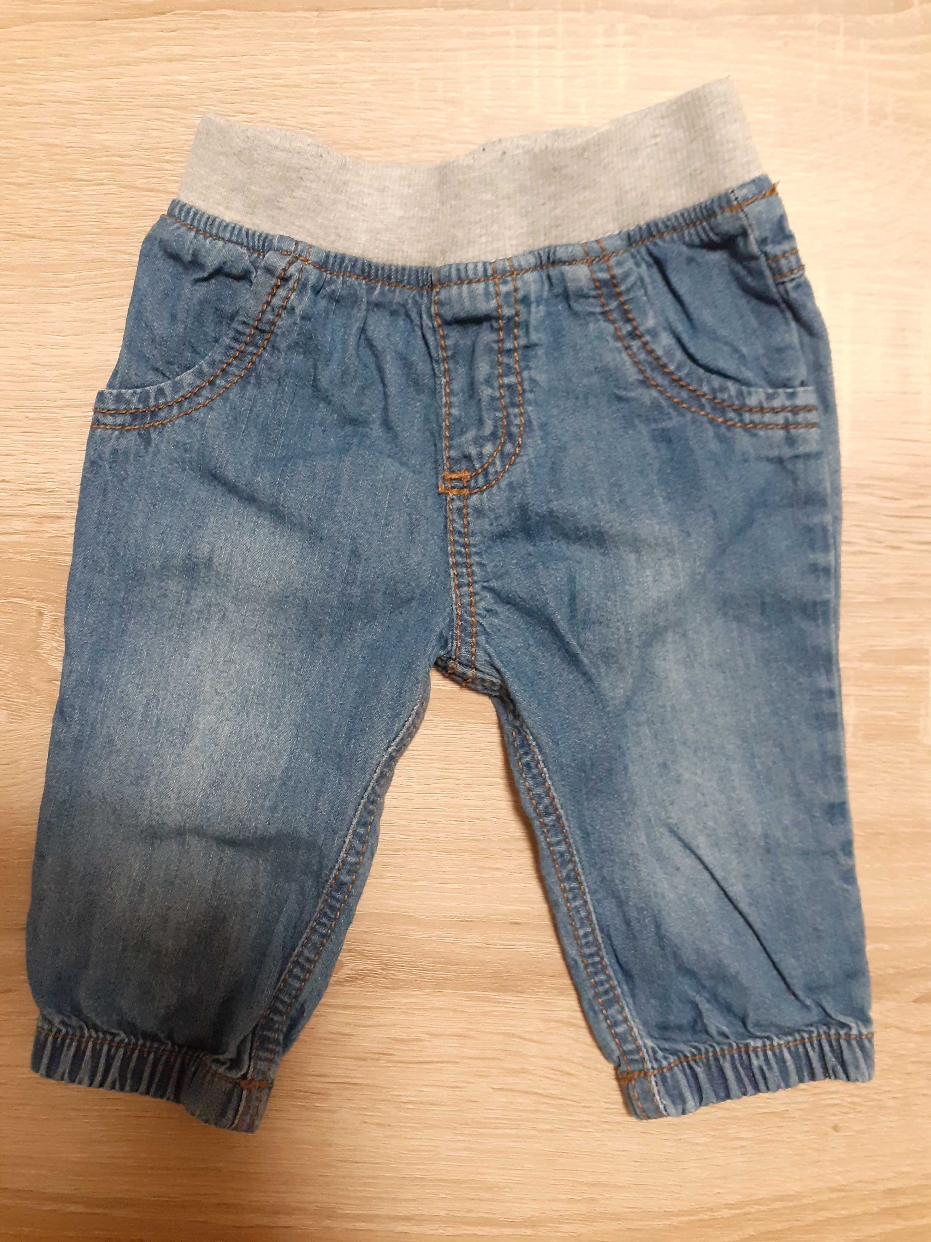 spodenki jeansowe r. 3-6 miesięcy, F&F