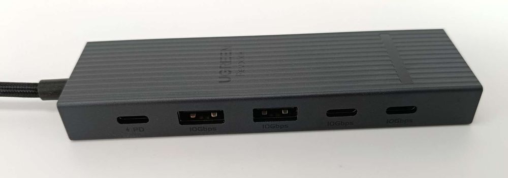 UGREEN CM818 Hub USB-C 6 w 1 z HDMI 4K 60Hz,2x USB-A 10Gb/s,2x USB-C