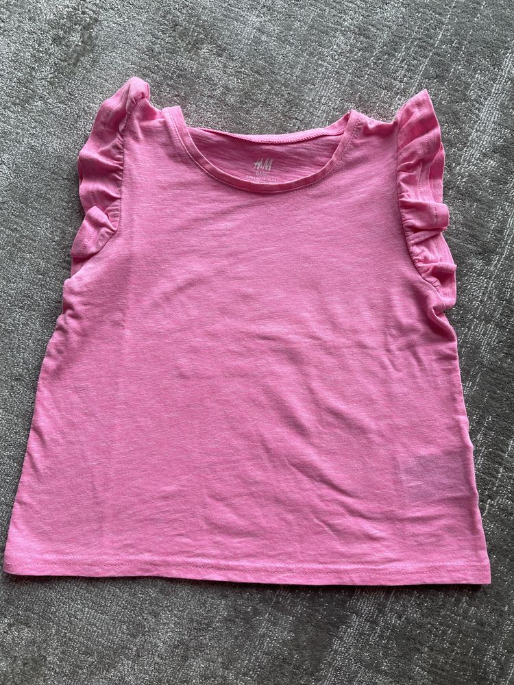 T-shirt H&M dla dziewczynki od 4 do 6 lat rozmiar 110/116