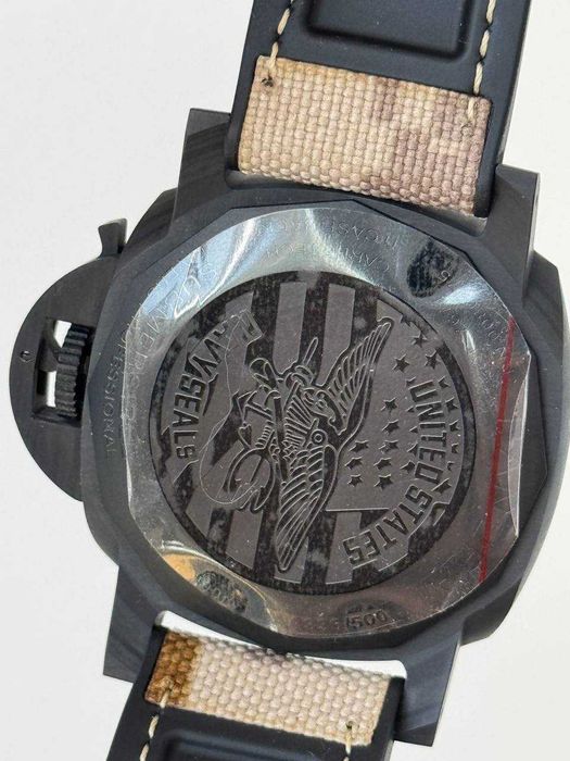 Officine Panerai Submersible QuarantaQuattro GMT Navy SEALs Carbotech