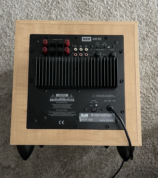 Subwoofer BW - ASW 300
