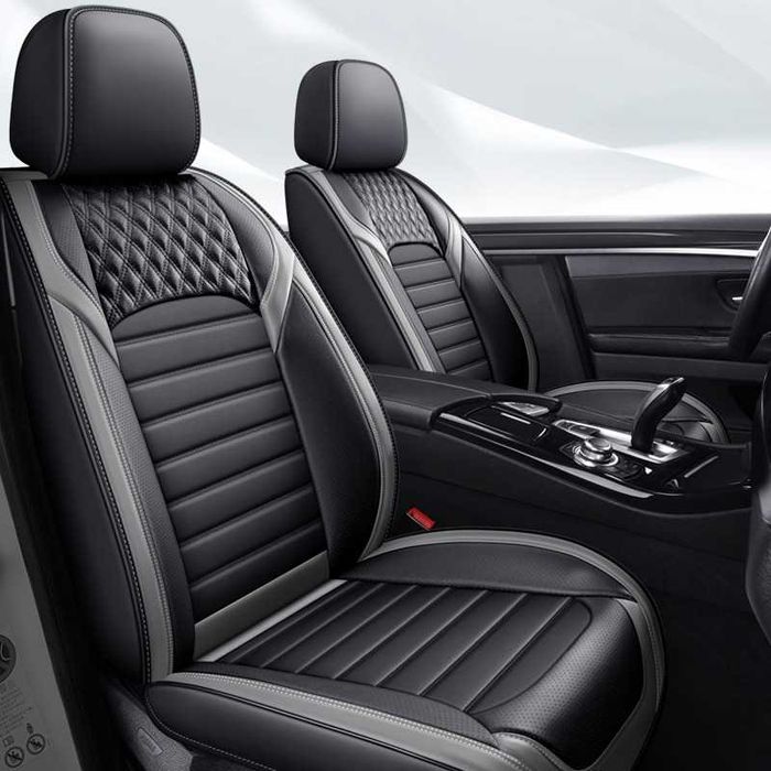 --5D Чехли на сидіння -- НА ВСІ АВТО -Fame- Преміум Якість-- ПЕРЕД+ЗАД