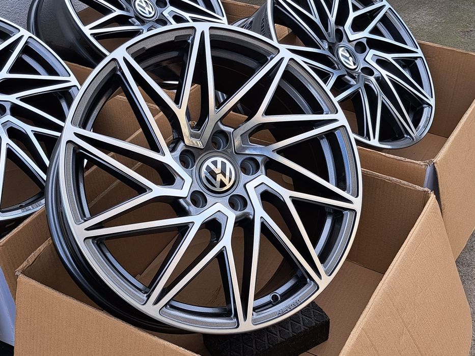 ALUFELGI NOWE VW 18 5x112 T-Roc Passat Golf Jetta Scirocco PFP KT20