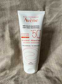 Avene sun mineral spf50 eau thermale fluid podkład krem spf 50