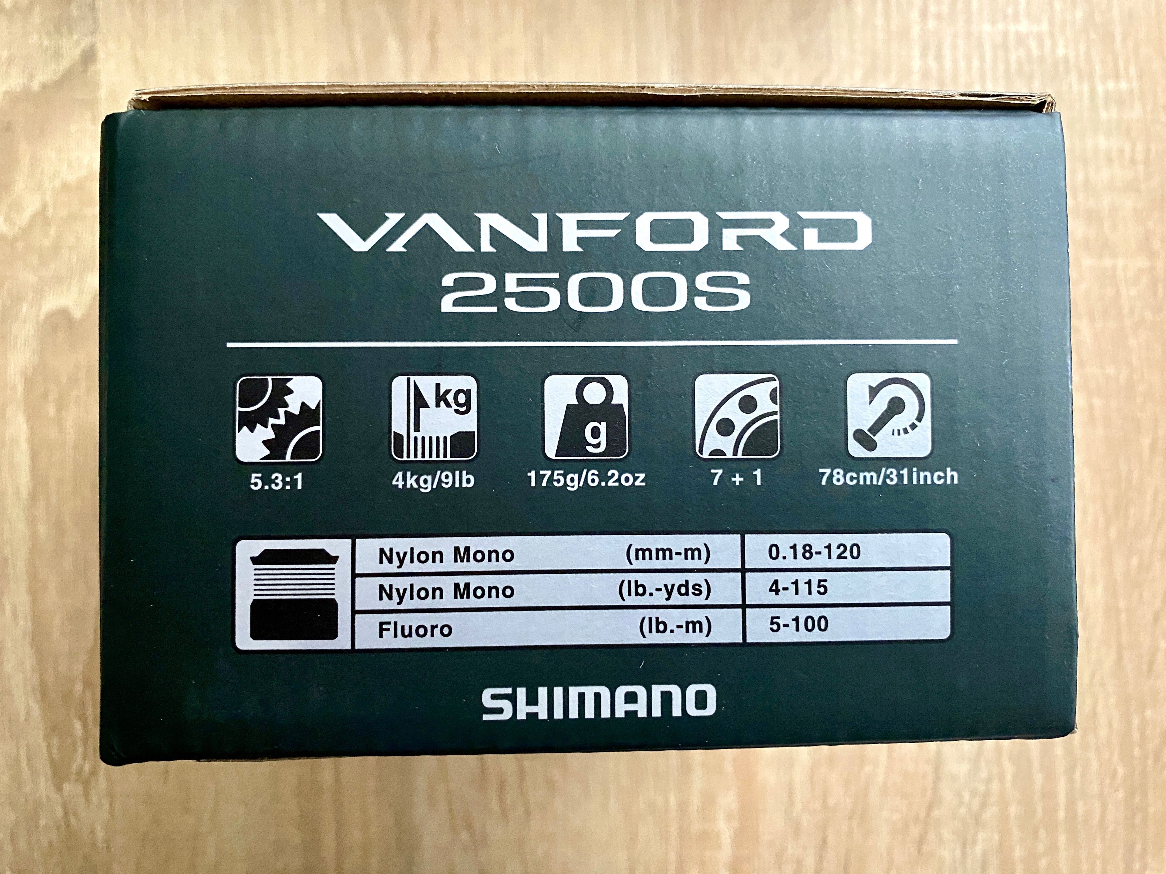 АКЦИЯ Новые Shimano Vanford Ci4+ 2500S / C2000S Японский рынок