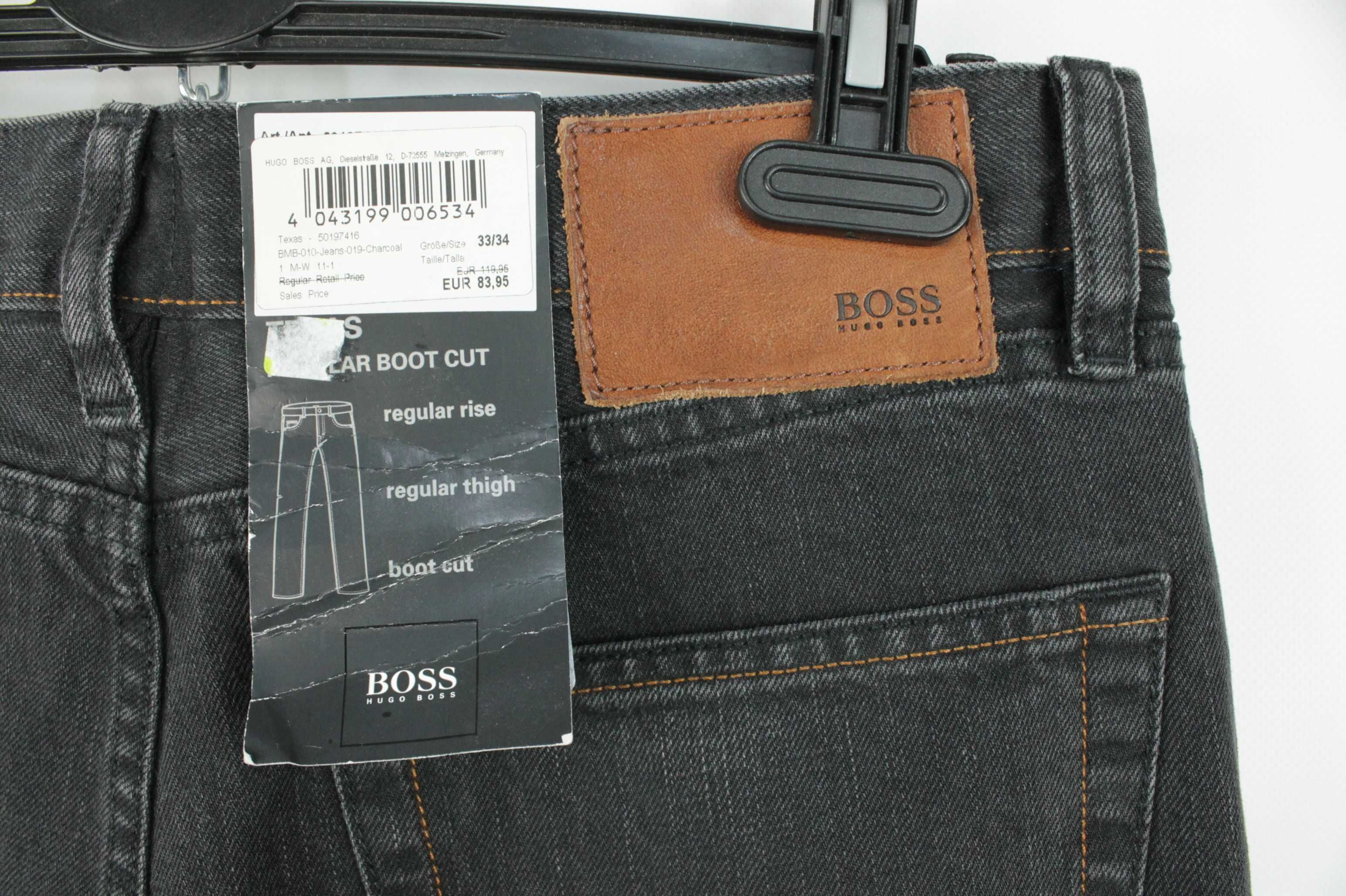 Якісні джинси Hugo Boss Texas Regular Fit Оригінал Розмір W33/L34