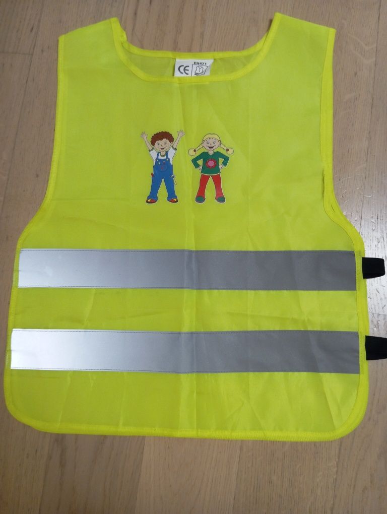 Kamizelka odblaskowa dla dziecka S