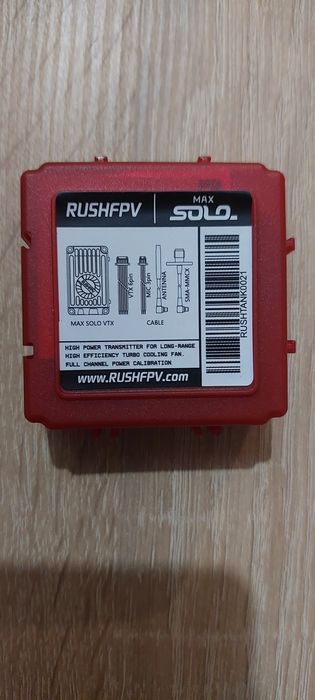 RUSHFPV MAX SOLO VTX: Ваш Квиток до Справжнього Далекобійного FPV!