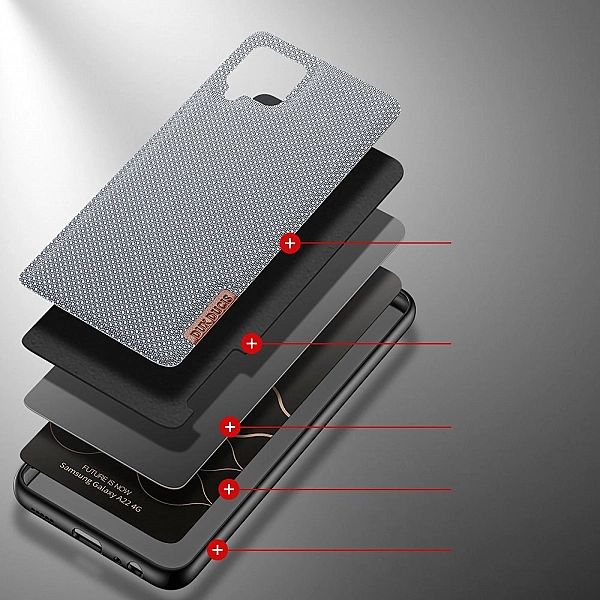 Dux Ducis Fino etui pokrowiec pokryty nylonowym materiałem Samsung Gal