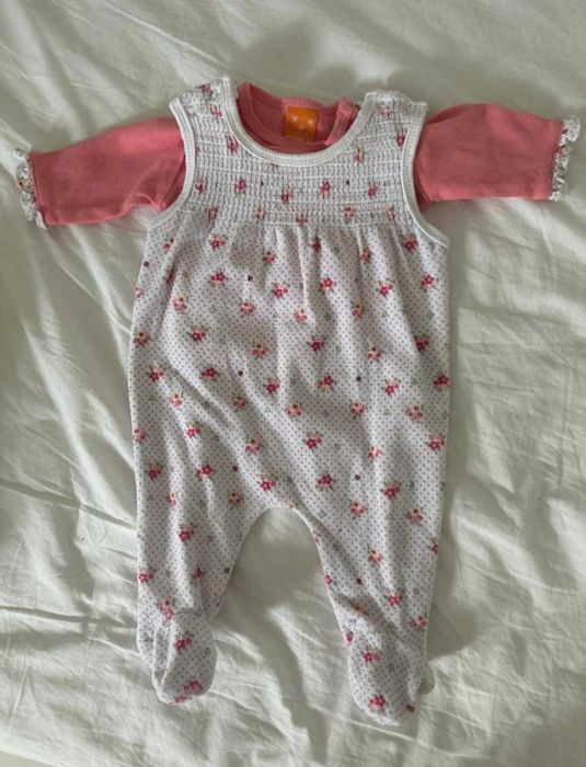 komplet ze śpiochów i koszulki, dziewczynka, Rozmiar 56