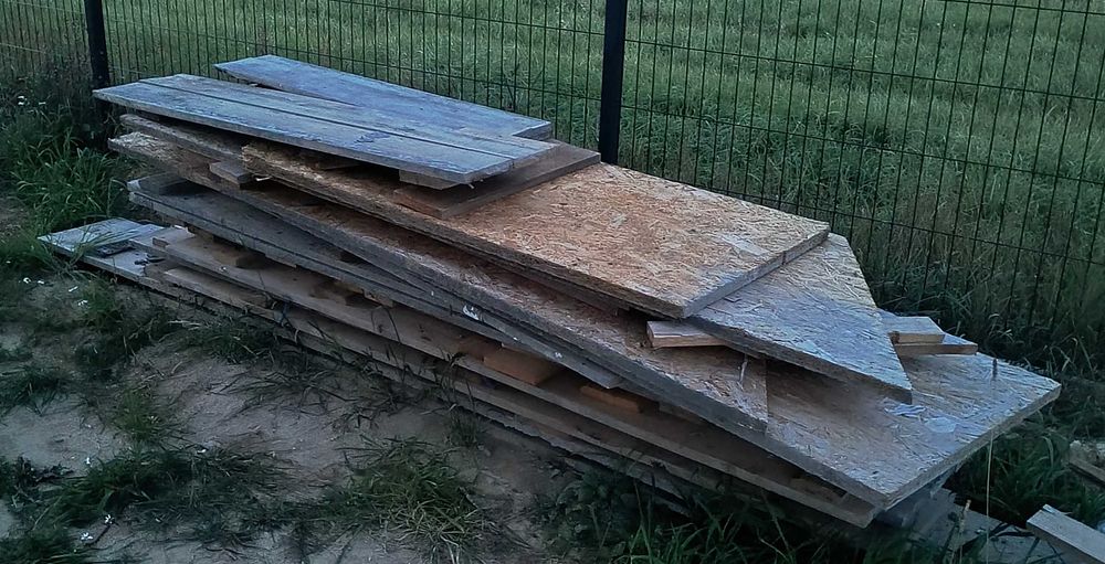 Deski / OSB po budowie