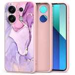 Etui Tech-Protect Icon na Xiaomi Redmi Note 13/4g / Lte - różowo-fiole