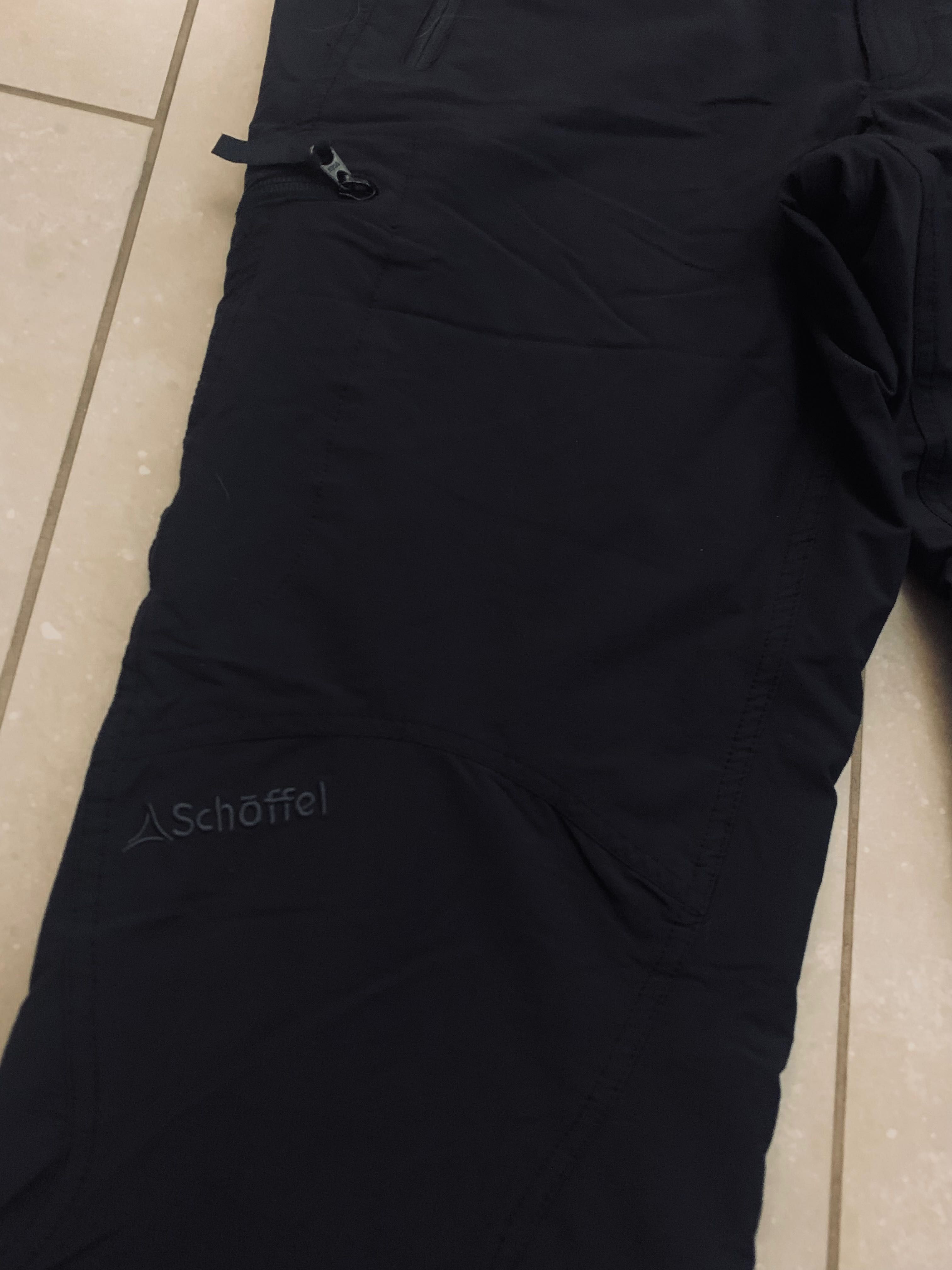 Schöffel Trenton trekkingowe r. 50 sportowe spodnie, czarne unisex