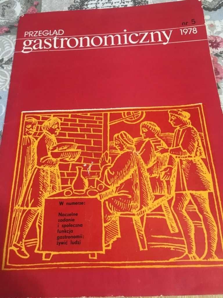 przeglad gastronomiczny  czasopismo 1978 rok prl