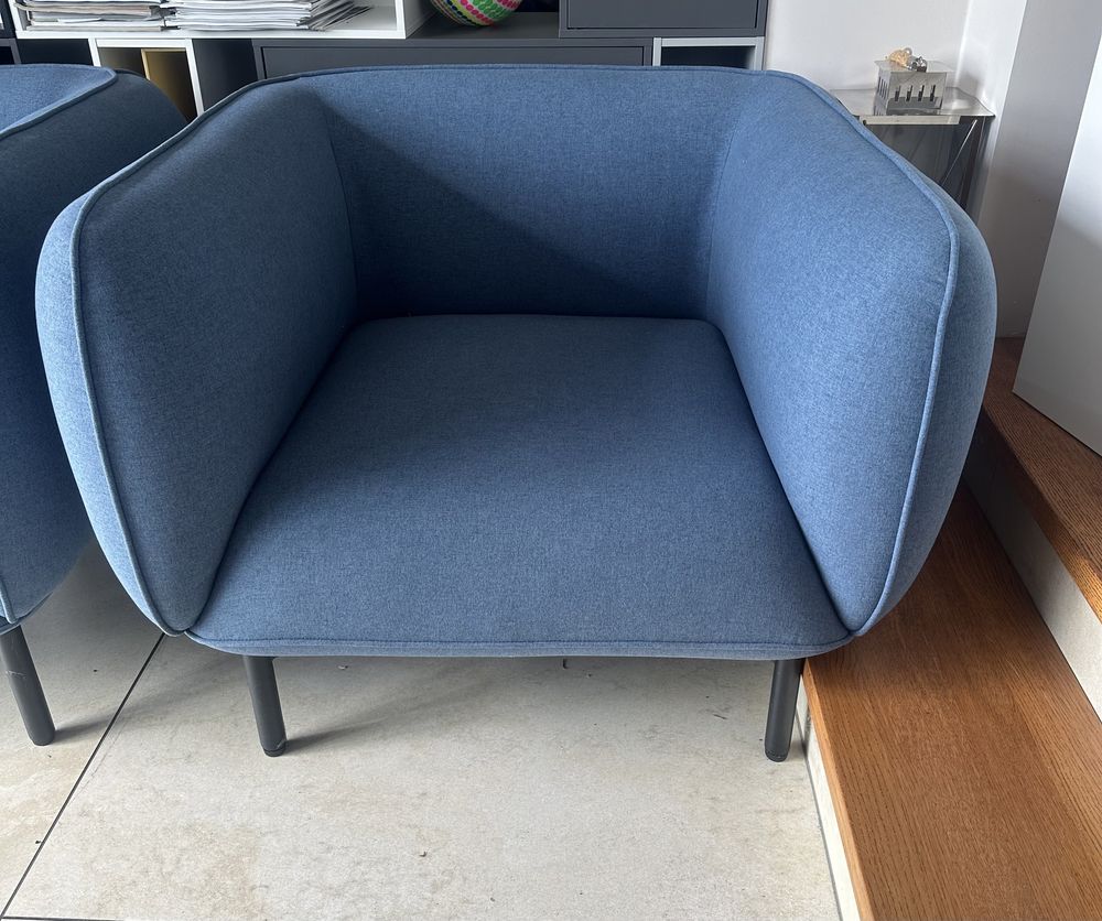 Fotele niebieskie firmy Elzap