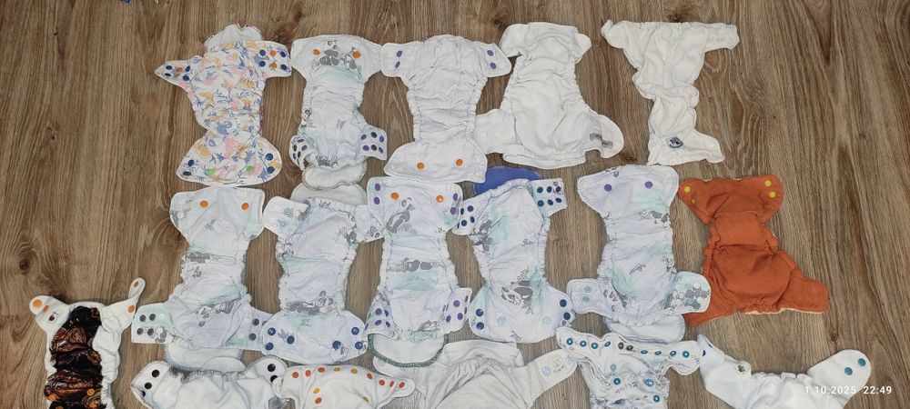Wyprawka MOS Puppi, Mommy Mouse, burty, wkłady, formowanki, kokosi