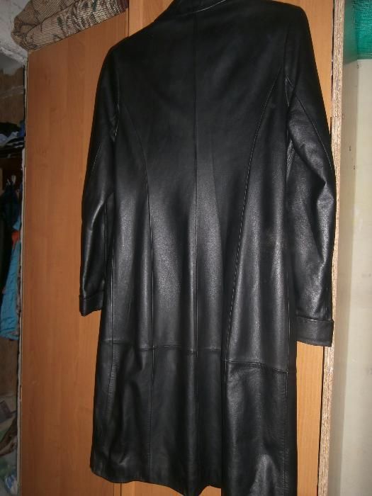 Продам плащ кожаный