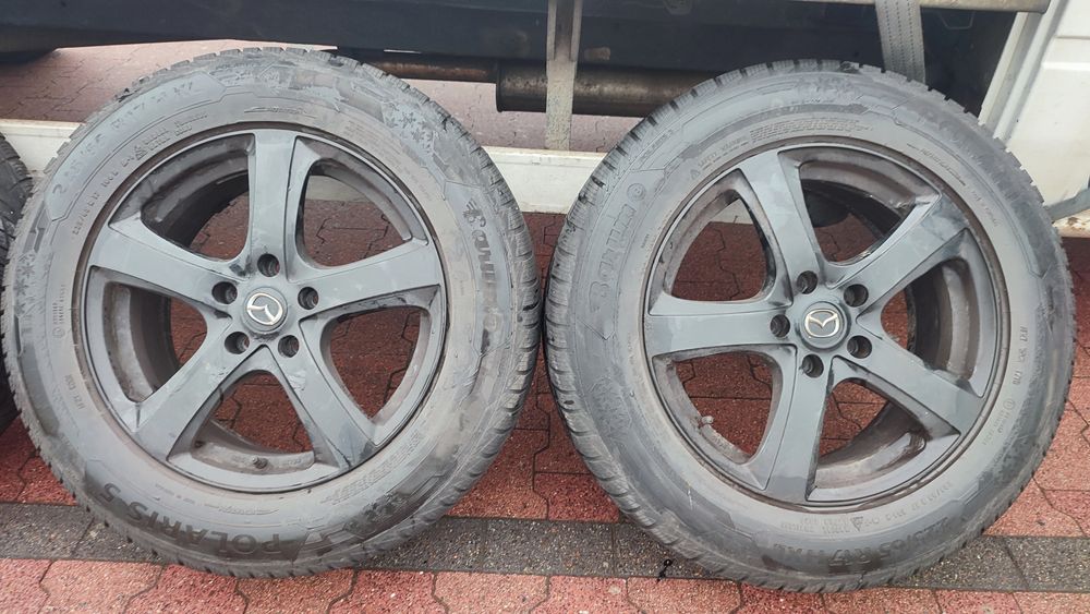 Диски з колесами 5/114.3R17/et48Mazda,kia,