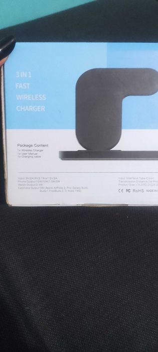 Ładowarka indukcyjna 3w1