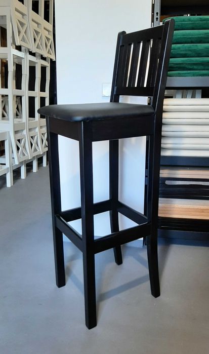 Hoker H88 krzesła barowe hokery drewniane wysokie do wysokich barów