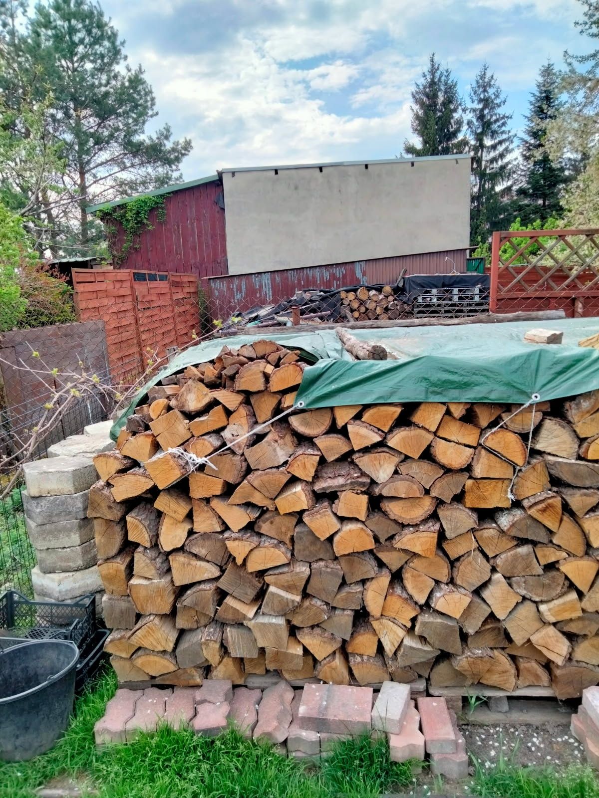 Drewno opałowe , sucha Dębina